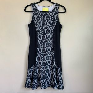 NWT! Maeve Anthropologie Sleeveless Black Lace Sheath Dress | S